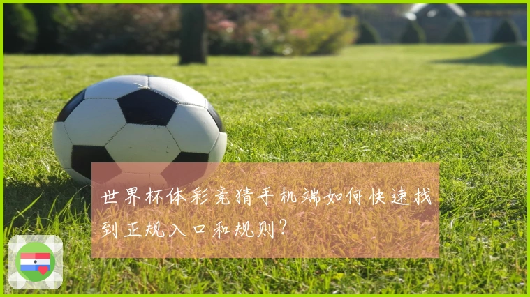 世界杯体彩竞猜手机端如何快速找到正规入口和规则?
